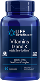 Vitamins D and K with Sea-Iodine