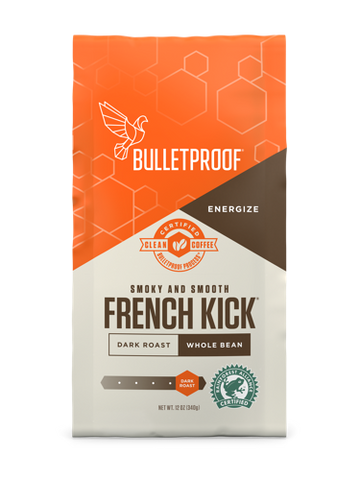 Bulletproof French Kick Dark Roast Whole Bean - 12oz