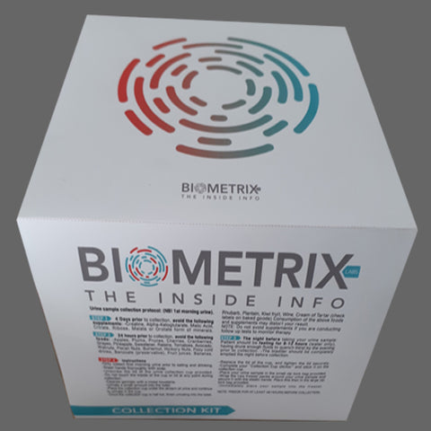 Biometrix Labs Urine Organic Acid testing